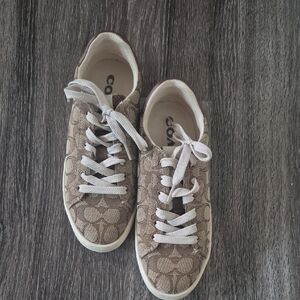 Coach Beige Fabric Interior Size 5B